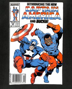 Captain America #334 1st New Bucky Lamar Hoskins!