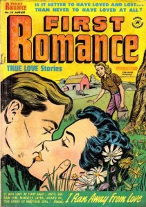 First Romance Magazine #16 POOR ; Harvey | low grade comic 1952 Love