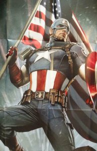 CAPTAIN AMERICA Promo Poster, 24 x 36, 2013, MARVEL Unused more in our store 290