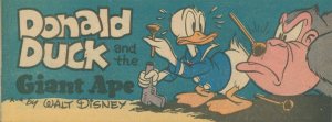 Donald Duck and the Giant Ape #4 Walt Disney Wheaties 1951 VF