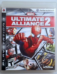 Marvel Ultimate Alliance 2 Sony PS3 Video Game Comics Collectibles PC Sold As-Is