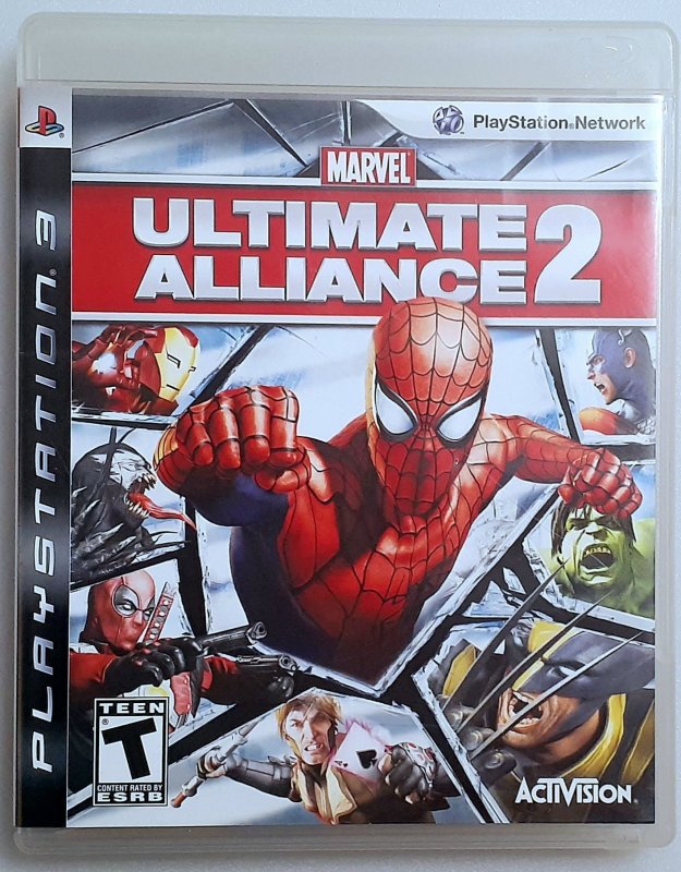 Marvel Ultimate Alliance 2 Sony PS3 Video Game Comics Collectibles PC Sold As-Is