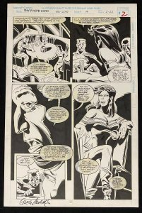 Ravage 2099 #19 Page 2 Original Comic Art 1994