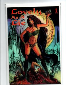 Lovely as a Lie #1 - Dan Parson sexy pin up comic - Very Fine