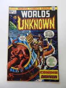 Worlds Unknown #1 (1973) FN/VF condition