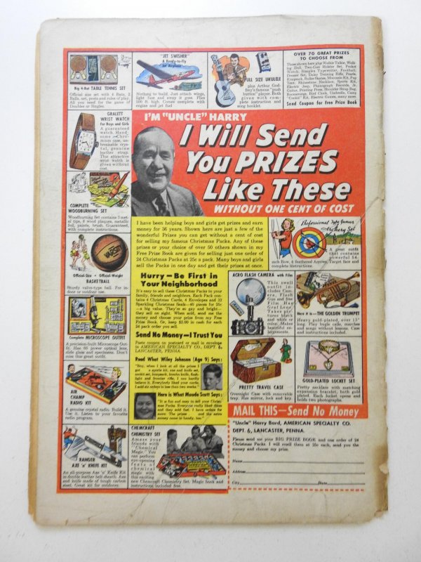 Journey Into Unknown Worlds #32 The Miracle Man! Fair/Good Cond!