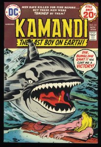 Kamandi, The Last Boy on Earth #23 VF+ 8.5 Kamandi and Goliath!