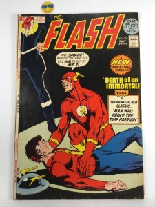 The Flash #215 (1972) KEY crossover story goldenage flash and silverage flash