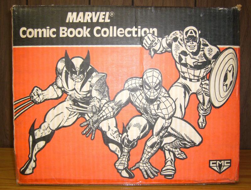 Marvel Comic Book Collection box from CMC 1989 - short box - storage  spider-man