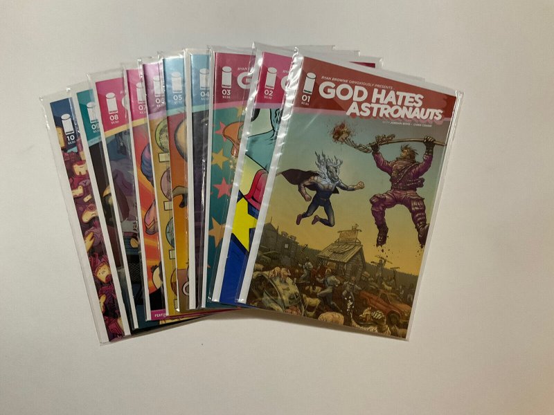 God Hates Astronauts 1-10 Lot run set Near Mint Nm Image 