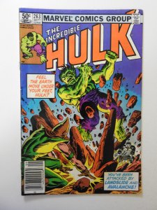 The Incredible Hulk #263 Newsstand Edition (1981)