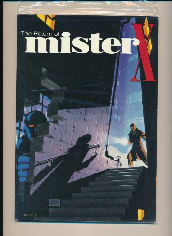 Vortex Comics LOT OF 9-MISTER X #1-8 + THE RETURN OF MISTER X  F/VF(PF851)