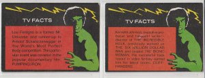 Incredible Hulk Trading Cards(Topps, 1979)