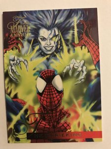 THE SHRIEKING #57 card : Marvel Annual 1995 Flair; NM/M; base, Spider-Man