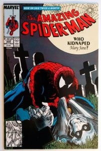 Amazing Spider-Man #306, Caver & Interior art by McFarlane