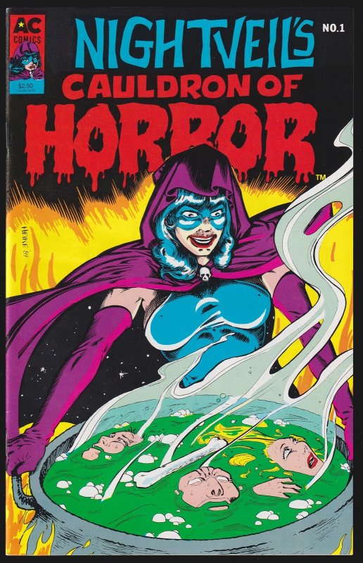 Nightveil's Cauldron of Horror 1 (1991) VF+ AC Comics