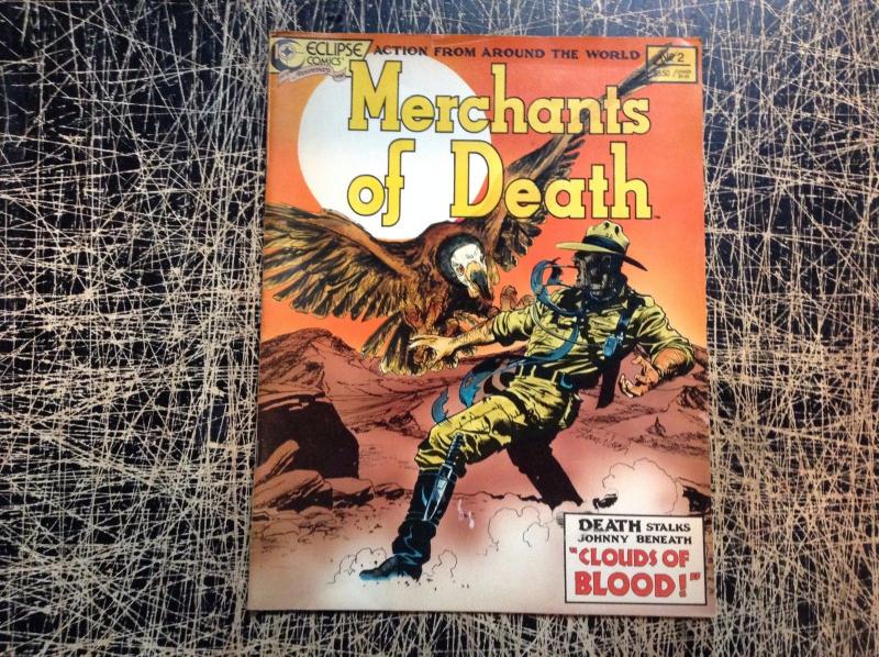 Merchants Of Death Eclipse Comics # 2 1988 Comic Book Magazine Issue S79