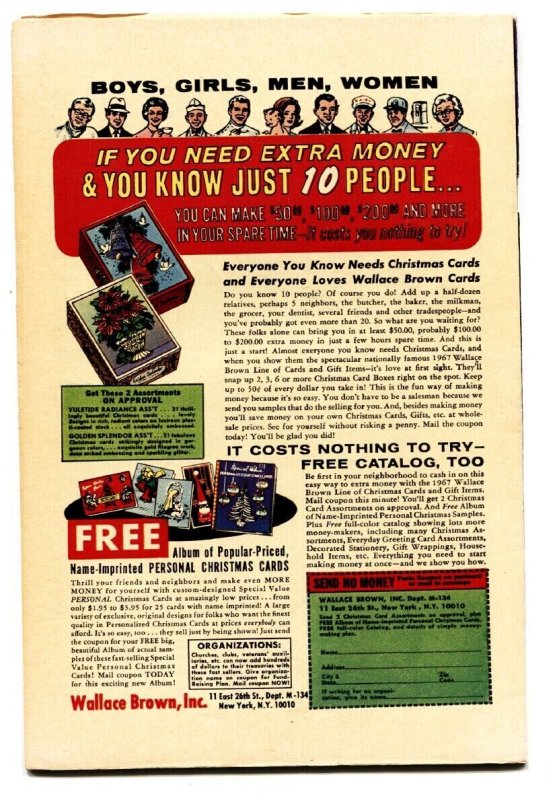 THOR #144 comic book 1967-JACK KIRBY-COLLETTA-MARVEL COMICS VF