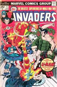 Invaders (1975 series) #4, Fine- (Stock photo)