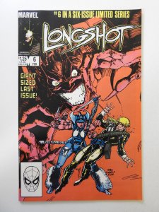 Longshot #6 Direct Edition (1986) VF/NM Condition!