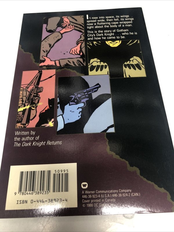 Batman Year One (1988) DC Comics TPB SC Frank Miller