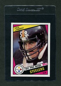 1984 Topps #167 Jack Lambert / HOF / (MINT)