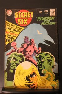 Secret Six #2 (1968) Mid-High-Grade FN/VF 2nd issue key wow!
