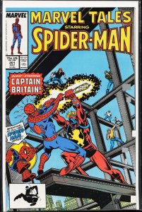 Marvel Tales #201 (1987) Captain Britain