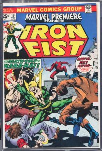 Marvel Premiere #19 (1974) Iron Fist [Key Issue]