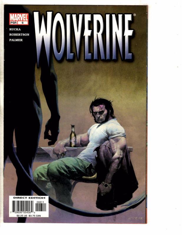 Lot Of 7 Wolverine Marvel Comic Books # 6 7 8 9 10 11 12 X-Men Gambit Storm J262