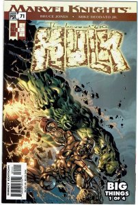 Incredible Hulk #71 (2000 v2) Bruce Jones Mike Deodato Jr. Iron Man NM