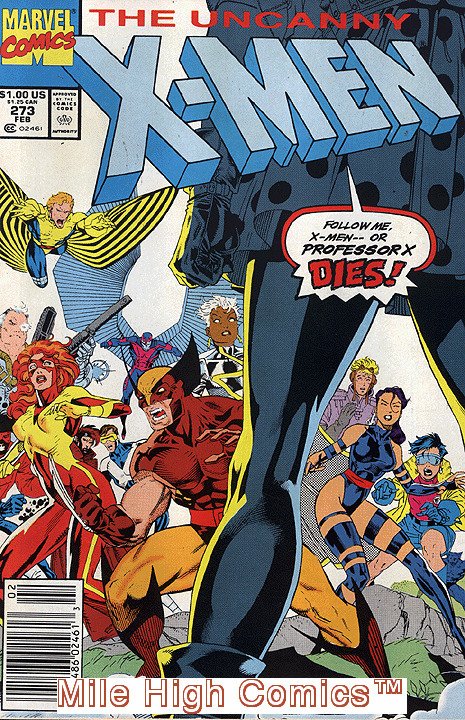 X-MEN  (1963 Series) (#1-113, UNCANNY X-MEN #114-544) ( #273 NEWSSTAND Good