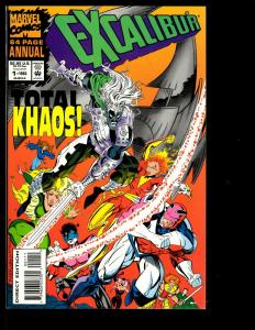 10 Excalibur Marvel Comics # 124 125 FB 1 Annual 1 2 + Mojo + SP + Vs Xmen+ JF26