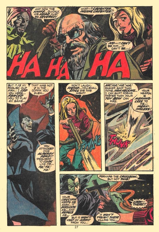 TOMB OF DRACULA #7 (Mar1973) 8.0 VF  Marv Wolfman! Gene Colan! Demonic Kids!!