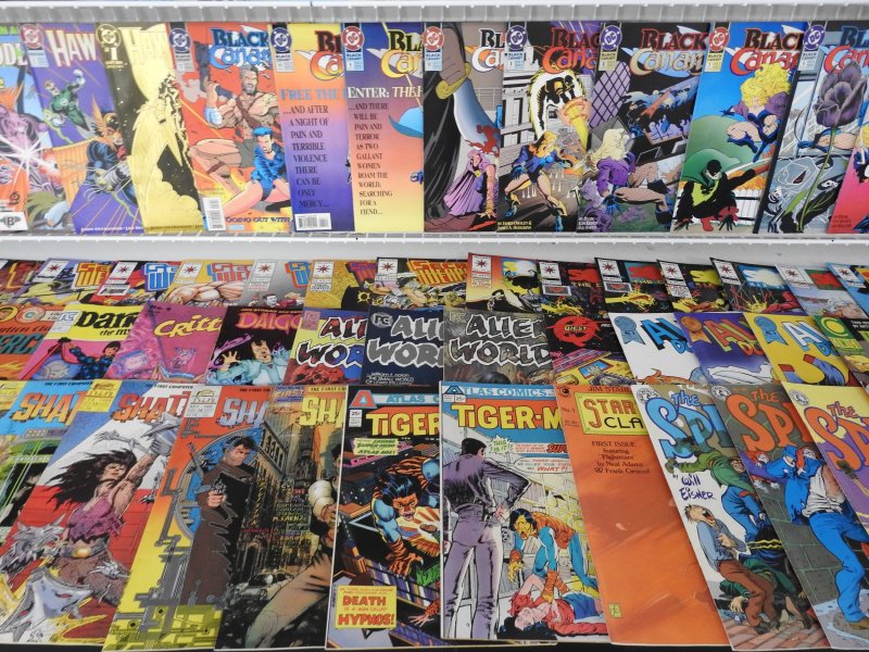 Huge Lot of 200+ Comics W/ Batman, Captain Atom +More! Avg. FN+ Condition!