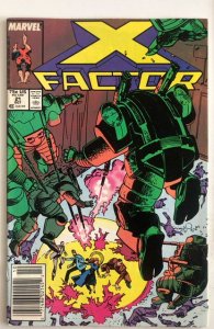 X-Factor #21 Newsstand Edition (1987)