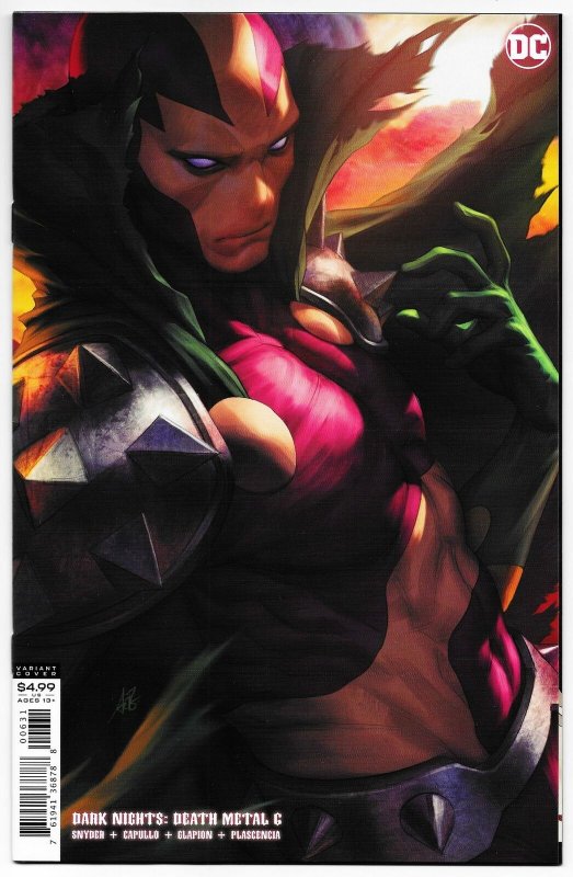 Dark Nights Death Metal #6 Artgerm Mister Miracle Variant (DC, 2020) NM 