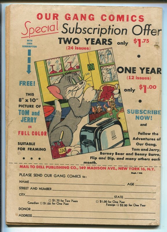 OUR GANG #24-1946-CARK BARKS-TOM & JERRY-vg 