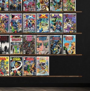 Huge Lot 150+ Comics with The New Warriors, The New Titans & More!