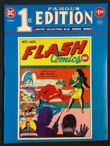 DC COMICS TREASURY EDITION F-8 FAMOUS 1ST EDITION FLASH COMICS #1 FN/VF