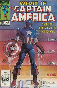 What If ? (Vol. 1) #44 FN ; Marvel | Bill Sienkiewicz Captain America