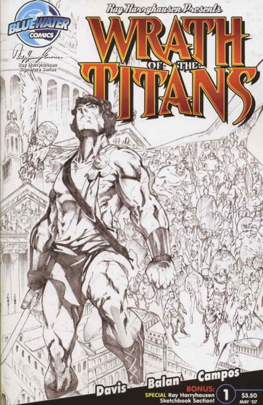 Wrath of the Titans #1 (2nd) VF/NM; Bluewater | save on shipping - details insid