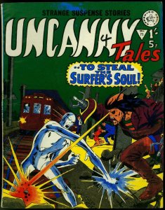 Uncanny Tales #75- Silver Surfer- British Marvel/Atlas Comic VG- 