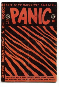 Panic #7  1955 - EC  -VG - Comic Book