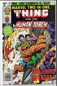 Marvel Two-in-One #59 (1980) The Thing