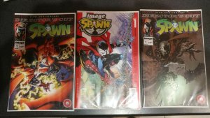 SPAWN #1 DIRECTOR'S CUT SET VARIANT A,B,C/TODD MCFARLANE ART /NEW MOVIE COMING