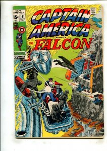 CAPTAIN AMERICA #141 (5.0) UNHOLY ALLIANCE!! 1971
