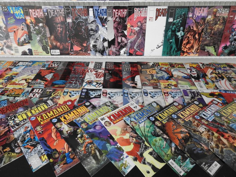 Huge Lot 170+ Comics  W/ Sandman, Deathblow, Trinity+ Avg VF Condition!!