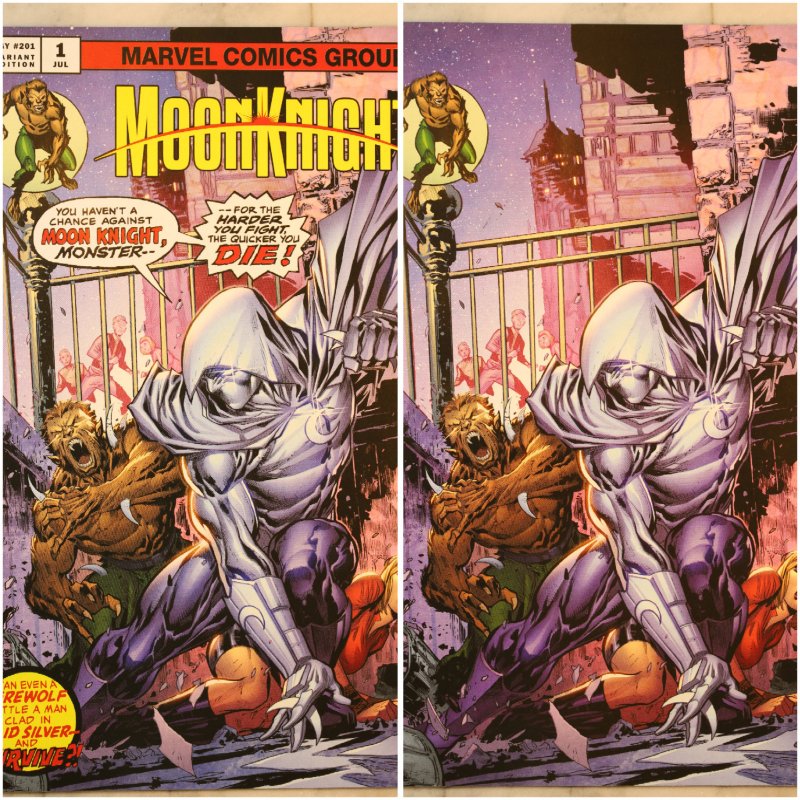 Moon Knight VS Werewolf By Night #1