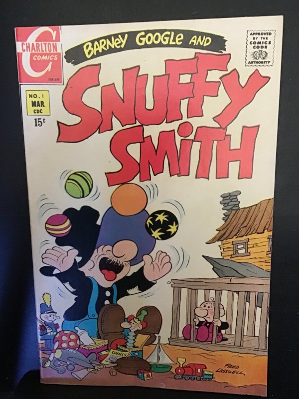 Barney Google and Snuffy Smith #1  (1970) wow! First issue key! VG/FN